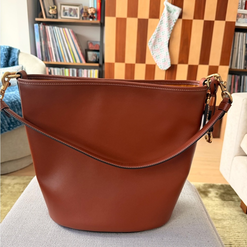 Coach Dakota Bucket Bag in Brown